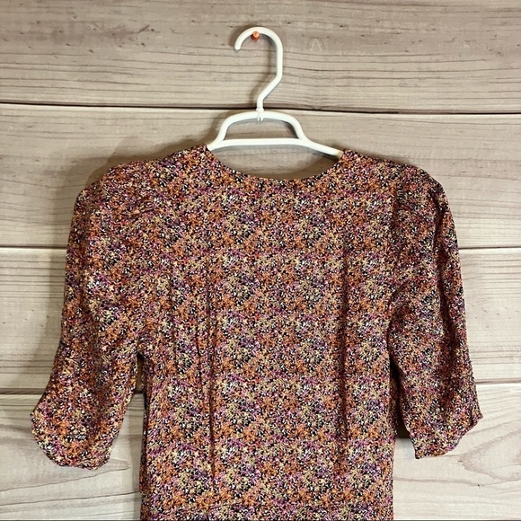 Revolve Afrm Jasmine Ditsy Floral Print Dress - Picture 12 of 15